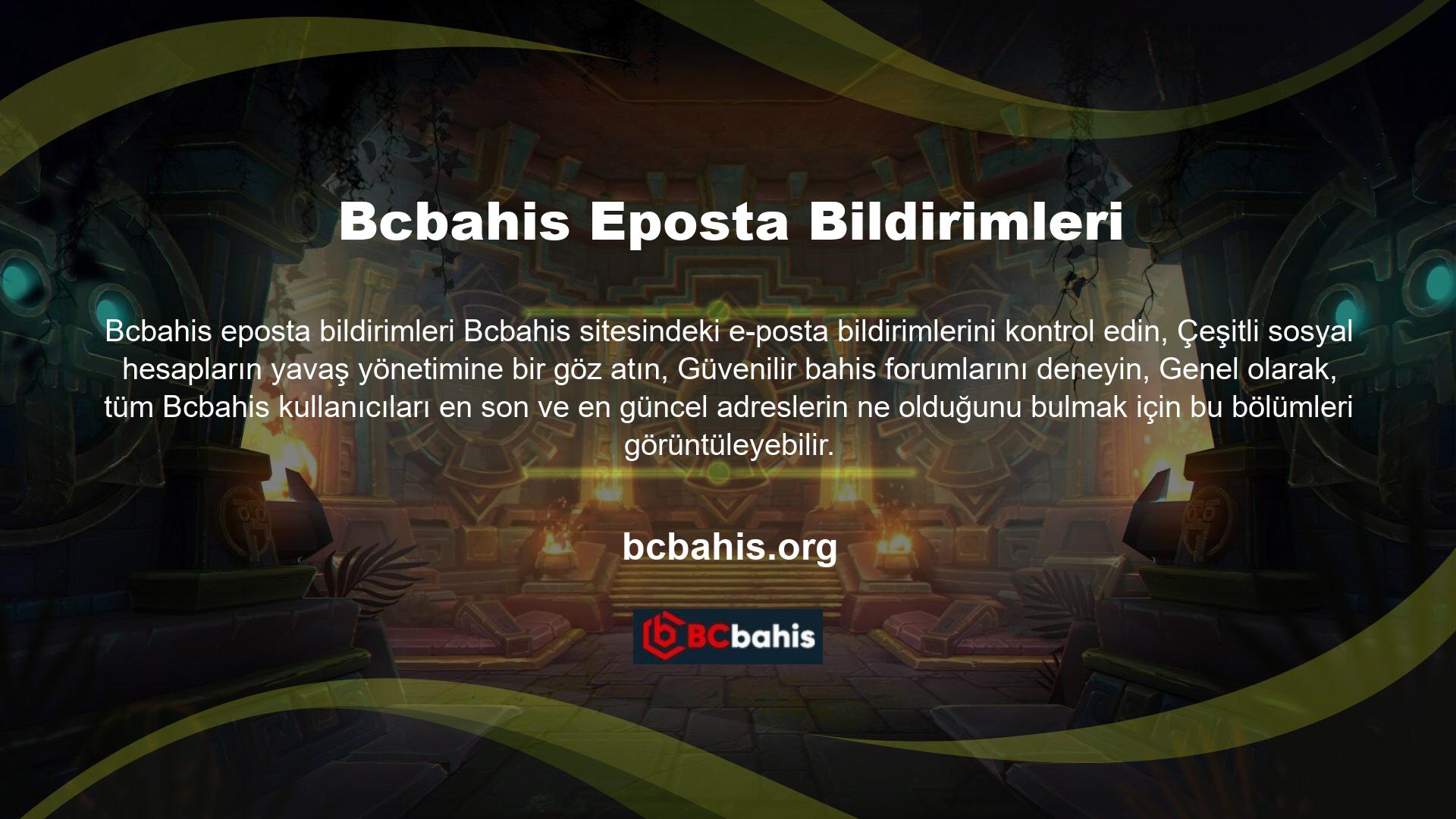 Kimliğinizi onayladıktan sonra, endişelenmeden Bcbahis web sitesindeki bahis hizmetlerinin tadını çıkarmaya devam edebilirsiniz